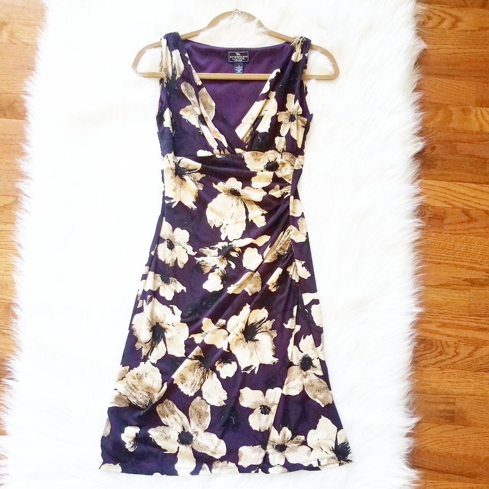 Purple floral dress by American Living